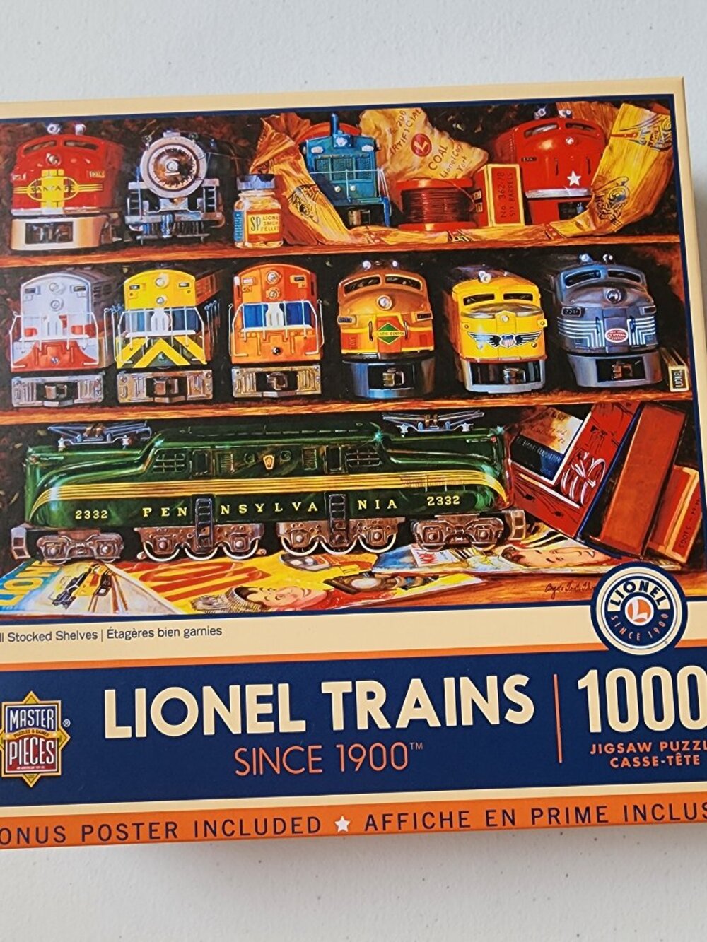 Lionel Trains - Well Stocked Shelves Jigsaw Puzzle